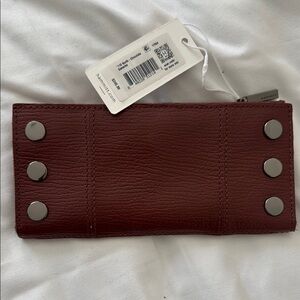 NWT Hammitt 110 North Chocolate Ganache Brown Leather Wallet